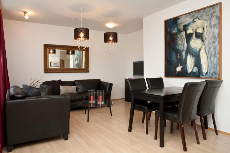 Hotel Ibudir Apartments Akureyri Quarto foto